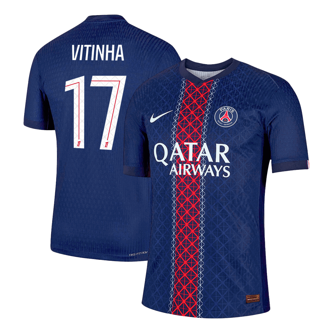 PSG pánsky domáci futbalový dres 2025/26 - VITINHA #17 [hráčska verzia]