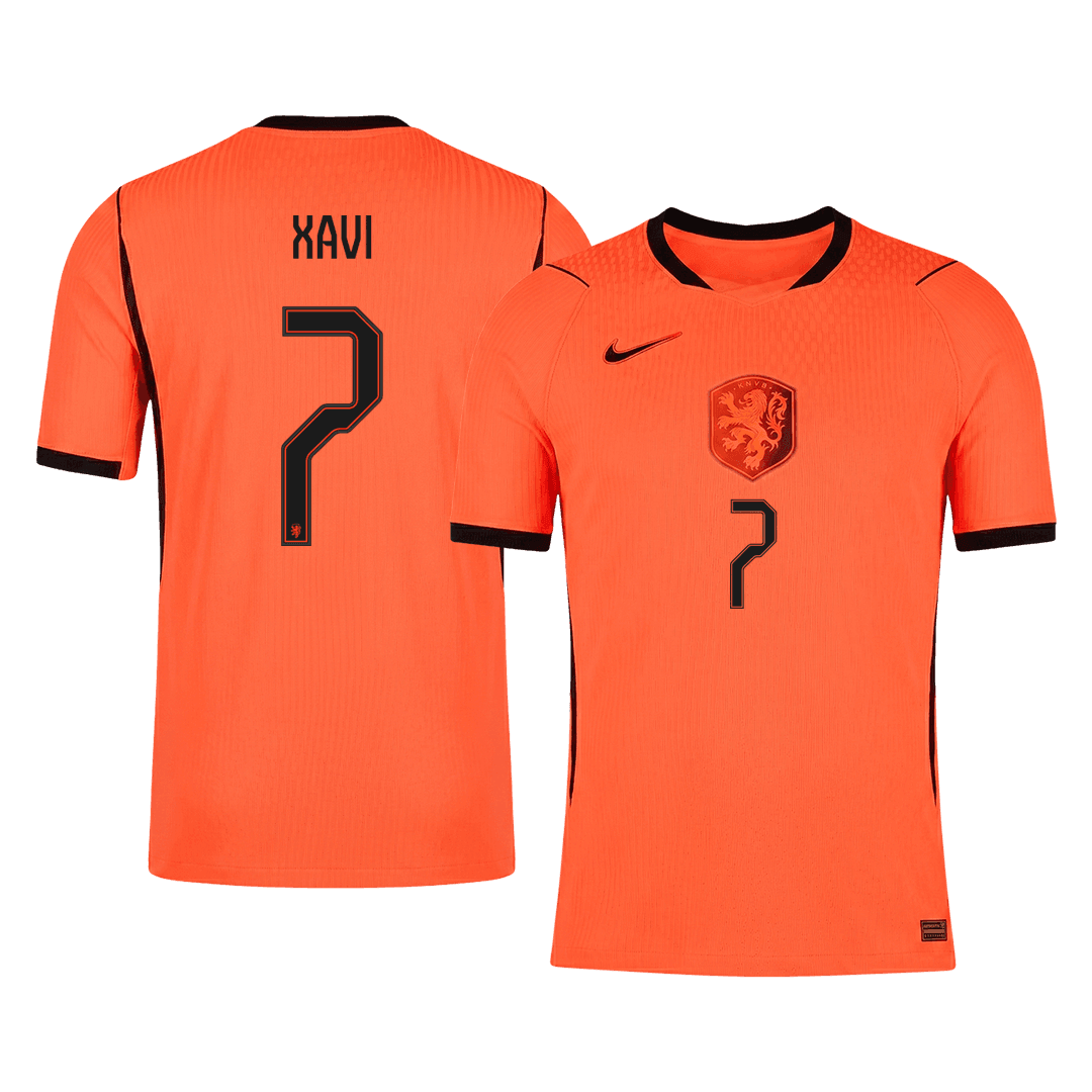 Pánske Futbalový Dres Holandsko Domáci MS 2026 Hráčska Verzia - XAVI #7