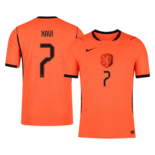 Pánske Futbalový Dres Holandsko Domáci MS 2026 Hráčska Verzia - XAVI #7
