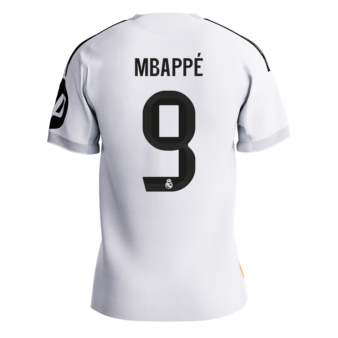 Real Madrid pánsky domáci futbalový dres 2025/26 - MBAPPÉ #9 [hráčska verzia] (Prémiová kvalita)