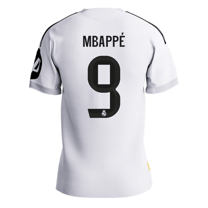 Real Madrid pánsky domáci futbalový dres 2025/26 - MBAPPÉ #9 [hráčska verzia] (Prémiová kvalita)
