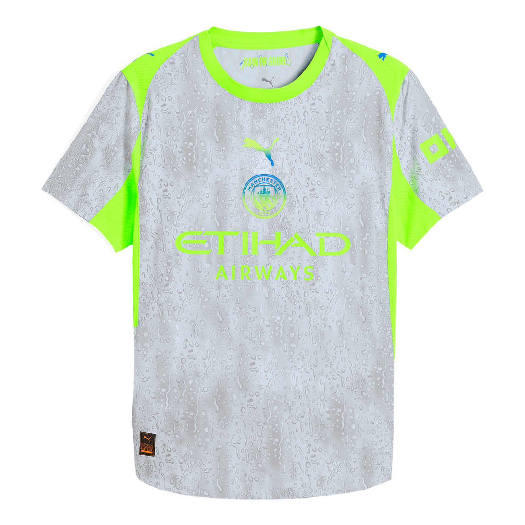 Manchester City pánsky tretí futbalový dres 2025/26 [hráčska verzia]