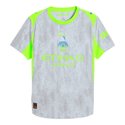 Manchester City pánsky tretí futbalový dres 2025/26 [hráčska verzia]