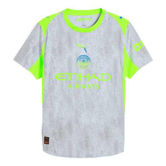 Manchester City pánsky tretí futbalový dres 2025/26 [hráčska verzia]