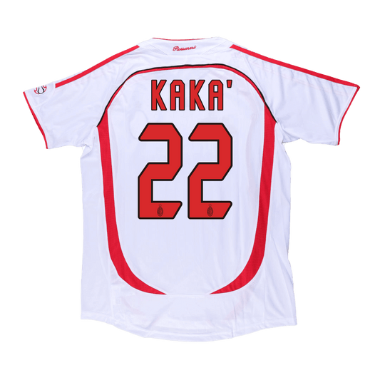 Pánske Retro Futbalový Dres AC Miláno Vonkajší 2006/07 UCL - KAKA' #22