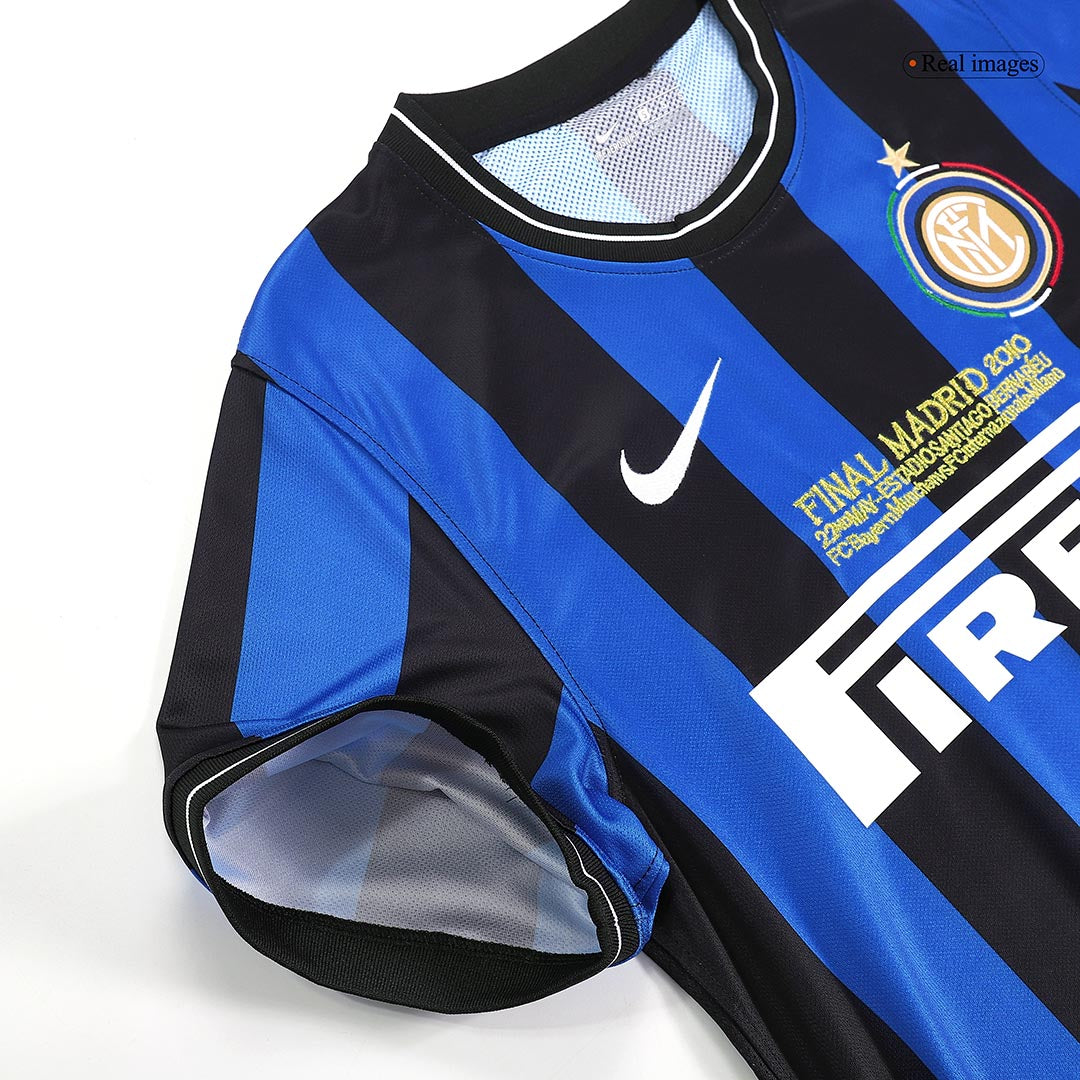 Inter Miláno pánsky domáci retro futbalový dres 2009/10 UCL Final