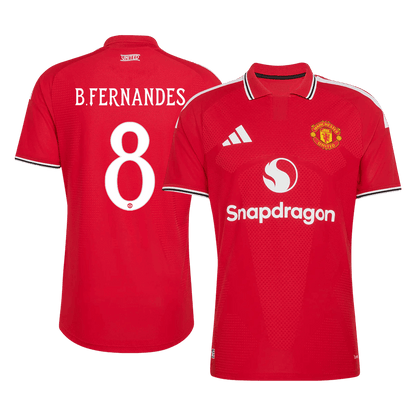Manchester United pánsky Domáci futbalový dres 2026/27 – B. FERNANDES #8 – UCL [hráčska verzia]