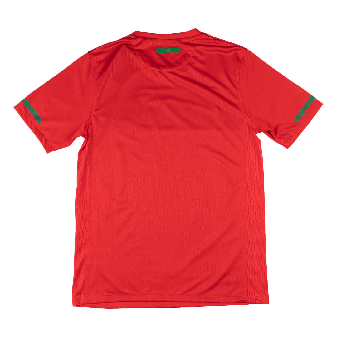 Portugalsko pánsky domáci retro futbalový dres 2010