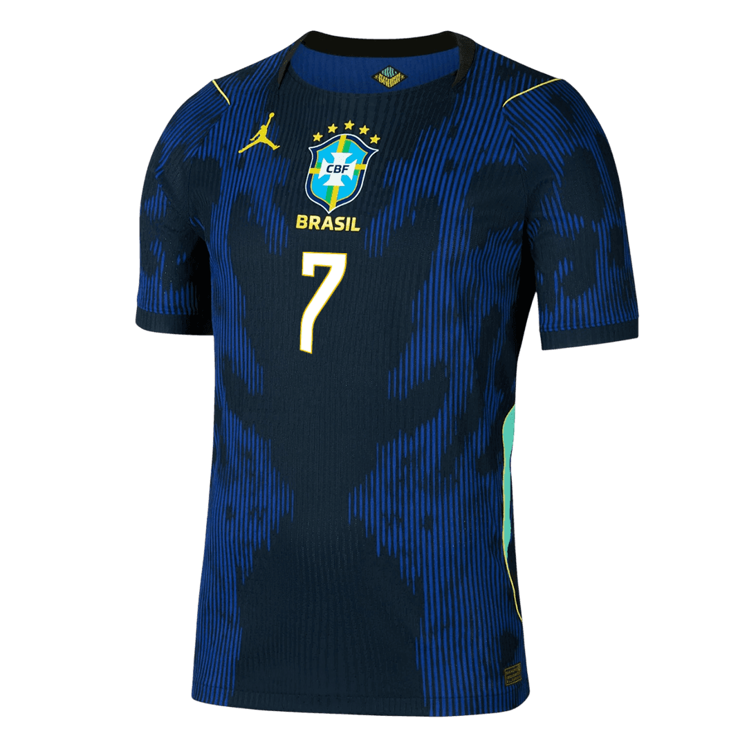 Brazília pánsky vonkajší futbalový dres MS 2026 - VINI JR. #7 [hráčska verzia]