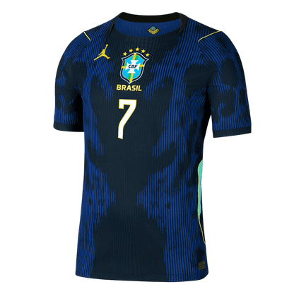 Brazília pánsky vonkajší futbalový dres MS 2026 - VINI JR. #7 [hráčska verzia]