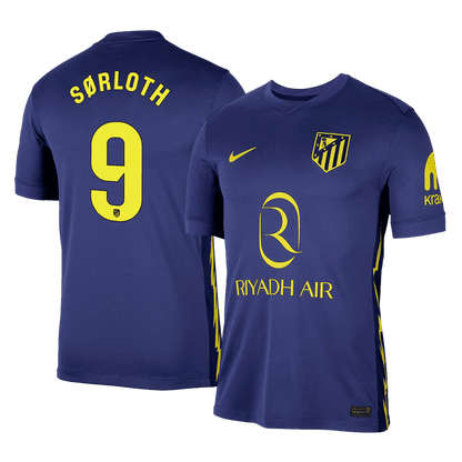 Atletico Madrid pánsky vonkajší futbalový dres 2025/26 - SØRLOTH #9