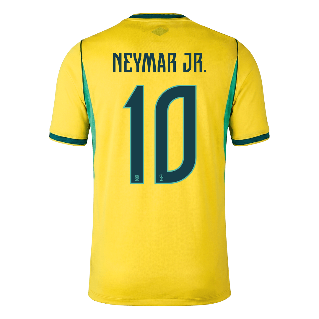 Pánske Futbalový Dres Brazília Domáci MS 2026 - NEYMAR JR. #10