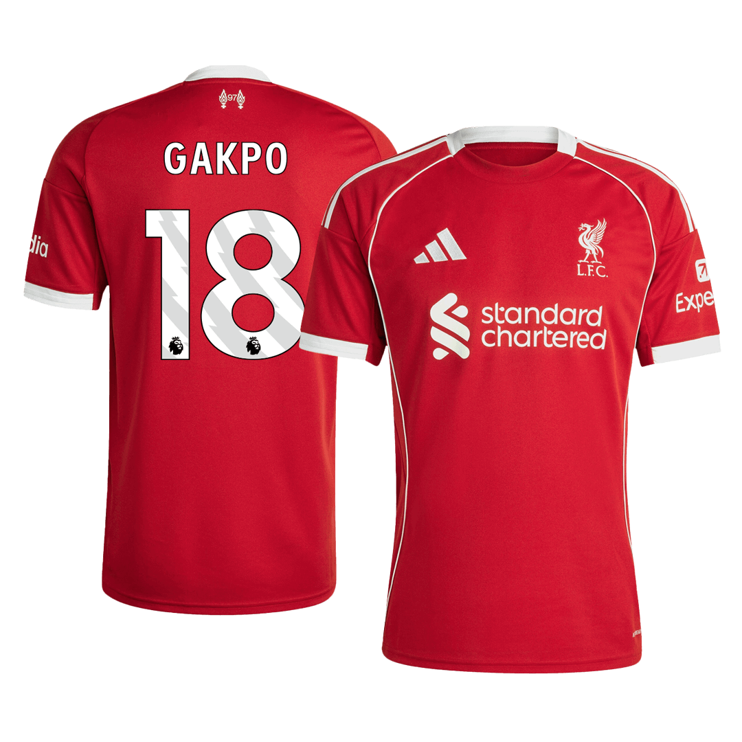 Liverpool pánsky domáci futbalový dres 2025/26 - GAKPO #18