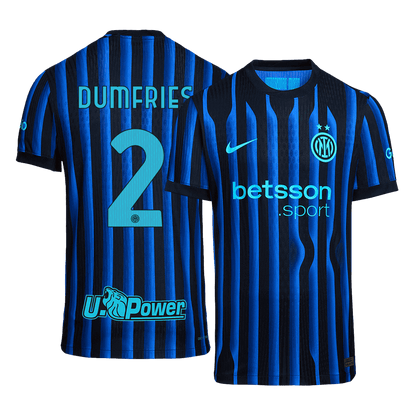 Inter Miláno pánsky domáci futbalový dres 2025/26 - DUMFRIES #2 [hráčska verzia]