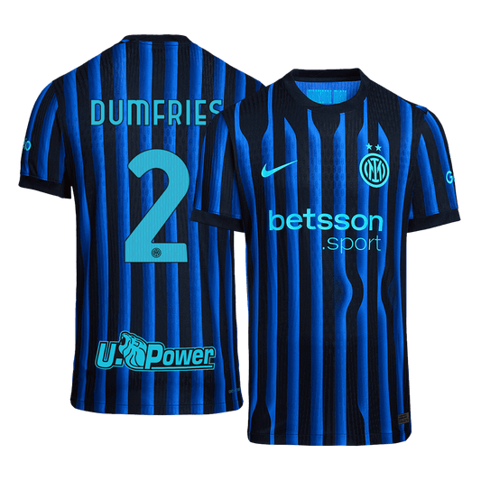 Inter Miláno pánsky domáci futbalový dres 2025/26 - DUMFRIES #2 [hráčska verzia]