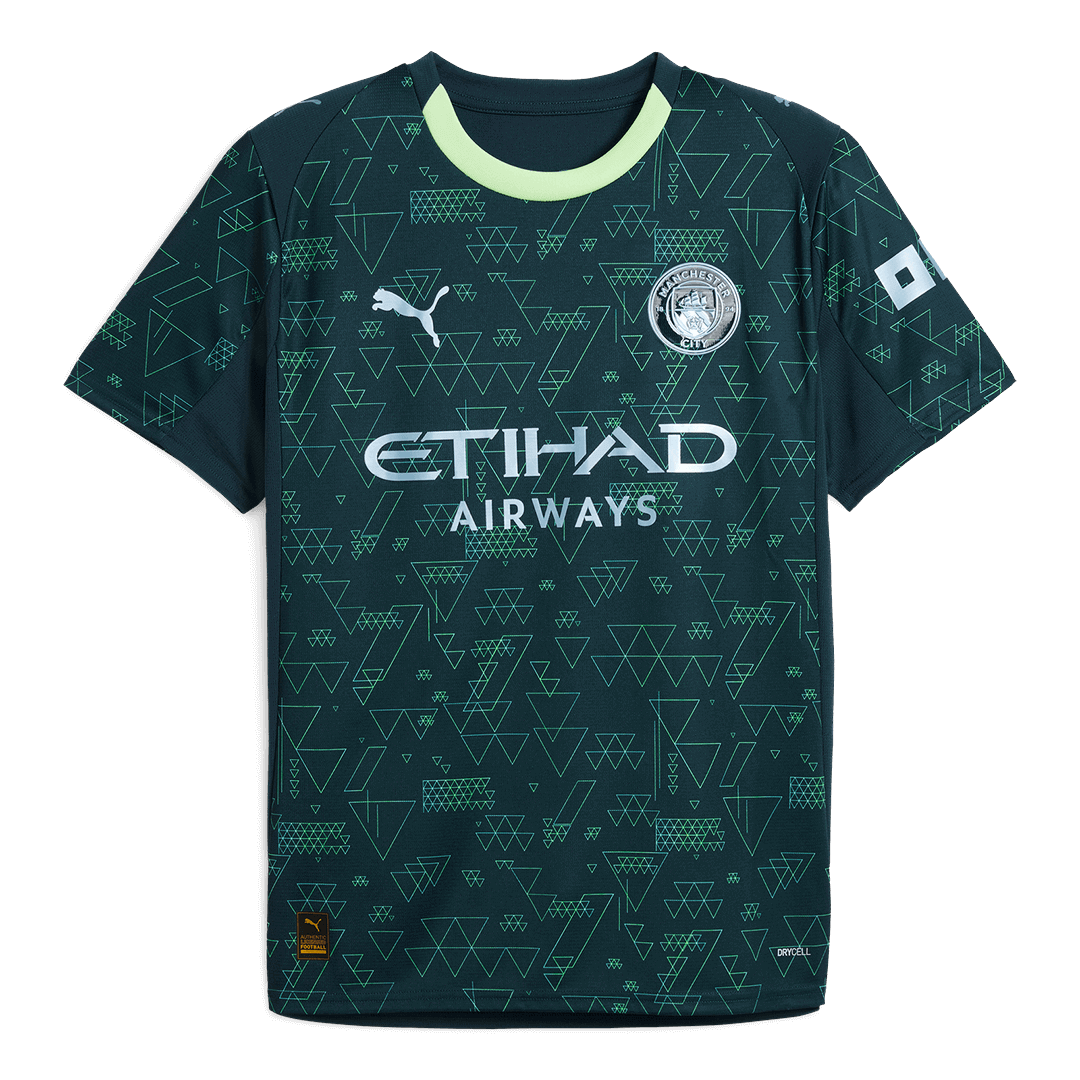 Manchester City pánsky štvrtý futbalový dres 2025/26