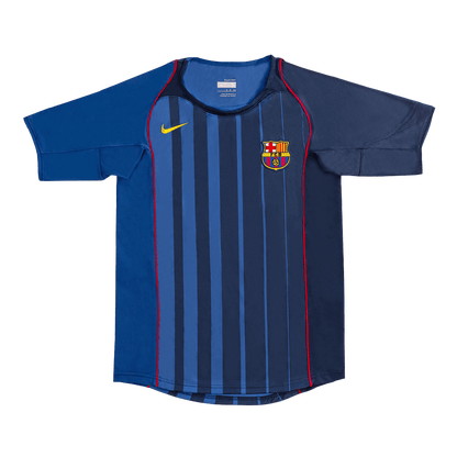 Barcelona pánsky vonkajší retro futbalový dres 2004/05