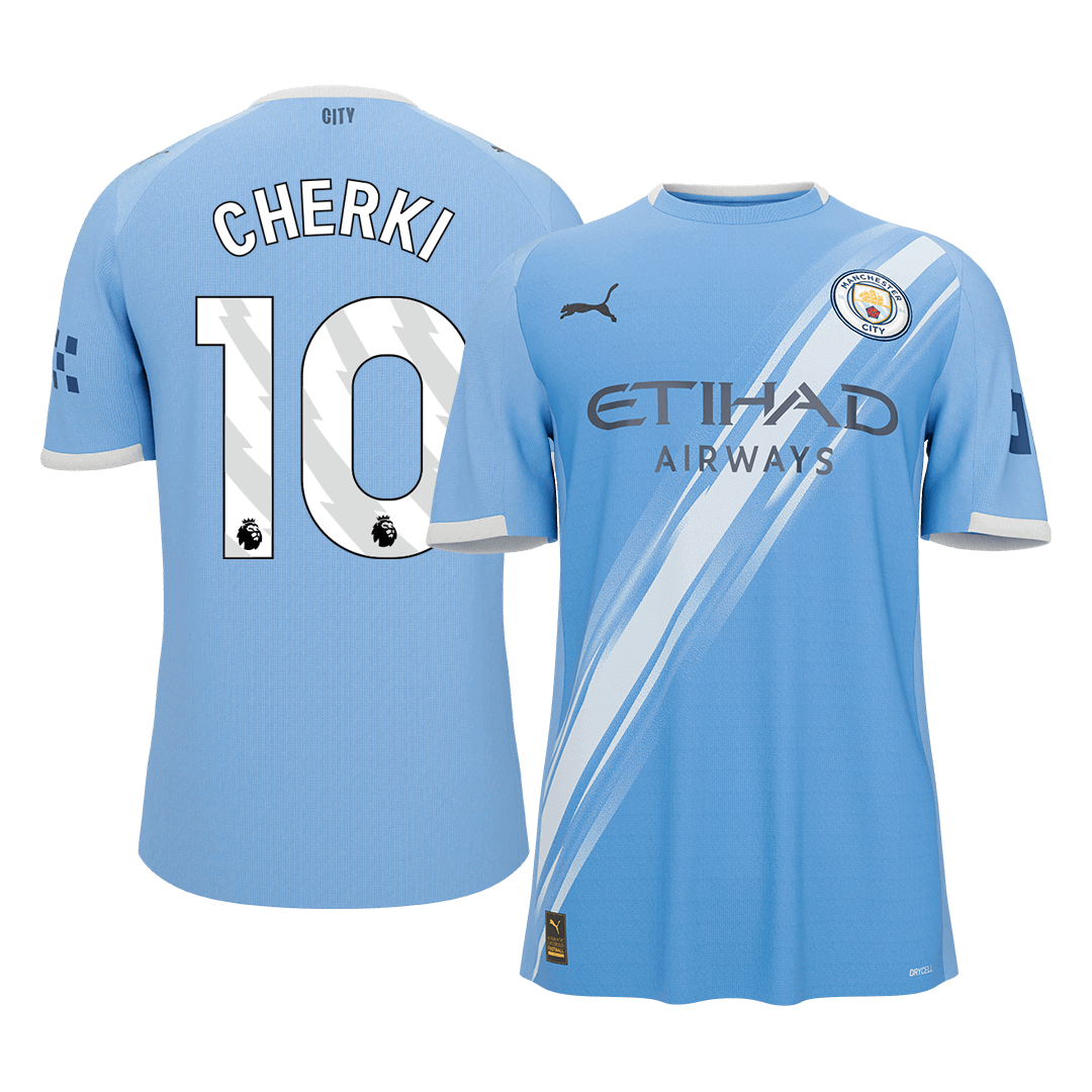 Manchester City pánsky domáci futbalový dres 2025/26 - CHERKI #10 (Prémiová kvalita)