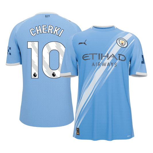 Manchester City pánsky domáci futbalový dres 2025/26 - CHERKI #10 (Prémiová kvalita)