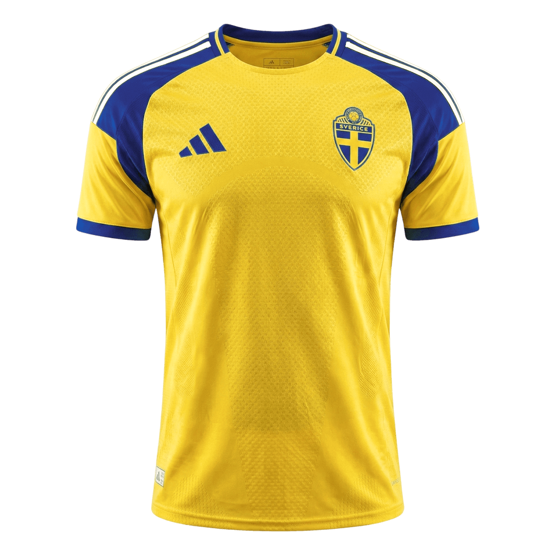 Švédsko pánsky domáci futbalový dres MS 2026 [hráčska verzia]