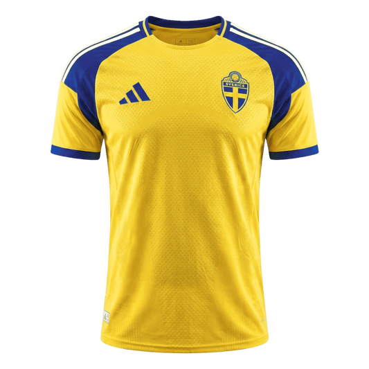 Švédsko pánsky domáci futbalový dres MS 2026 [hráčska verzia]