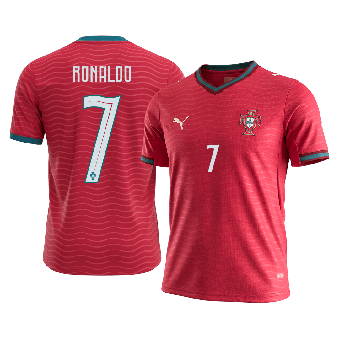 Portugalsko pánsky domáci futbalový dres MS 2026 - RONALDO #7 (Prémiová kvalita)