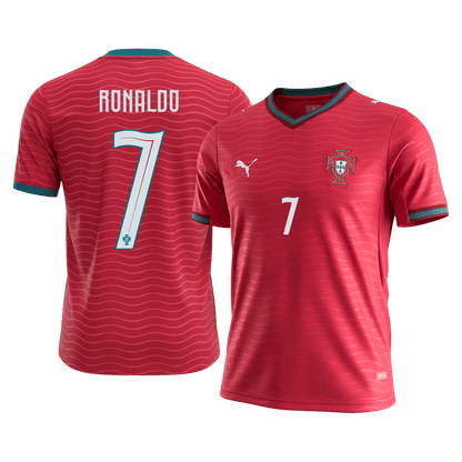Portugalsko pánsky domáci futbalový dres MS 2026 - RONALDO #7 (Prémiová kvalita)