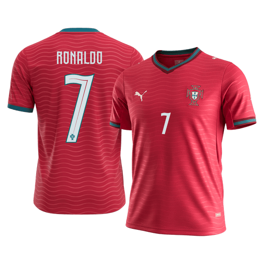 Portugalsko pánsky domáci futbalový dres MS 2026 - RONALDO #7 (Prémiová kvalita)