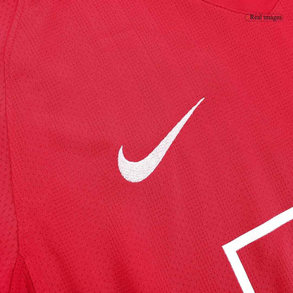 Manchester United pánsky domáci retro futbalový dres s dlhými rukávmi 2007/08 - RONALDO #7