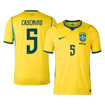 Pánske Futbalový Dres Brazília Domáci MS 2026 - CASEMIRO #5