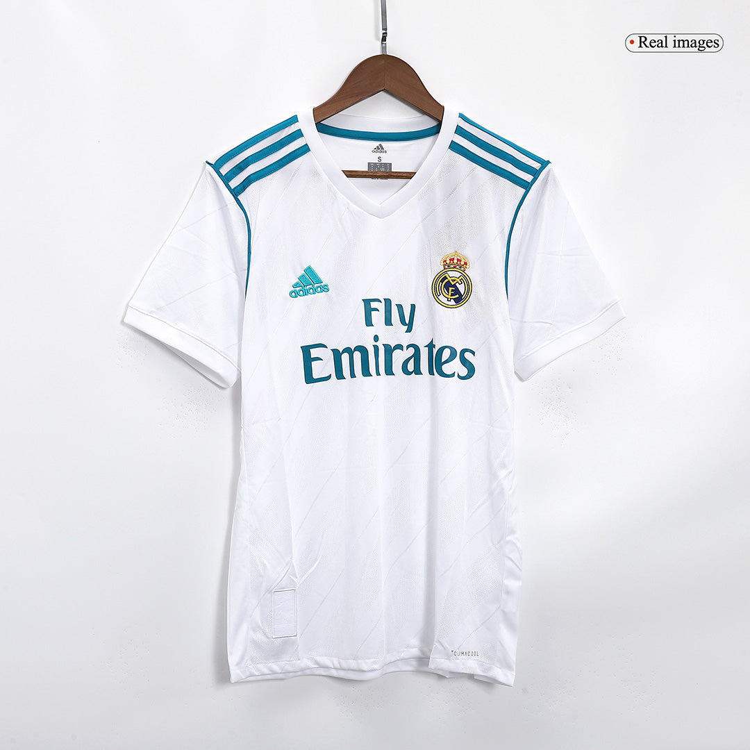 Real Madrid pánsky domáci retro futbalový dres 2017/18 - SERGIO RAMOS #4