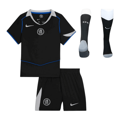 Chelsea detský tretí futbalový komplet 2025/26
