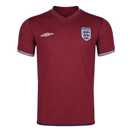 Anglicko pánsky vonkajší retro futbalový dres 2002