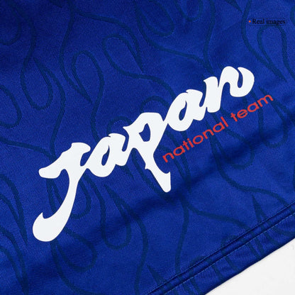 Japonsko pánsky domáci retro futbalový dres s dlhými rukávmi MS 1998