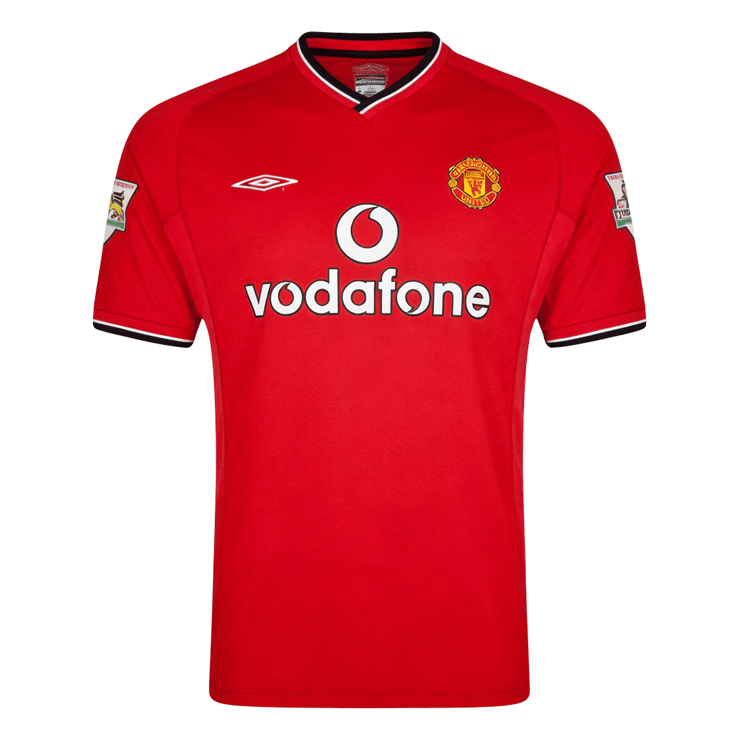 Pánske Retro Futbalový Dres Manchester United Domáci 2000/02