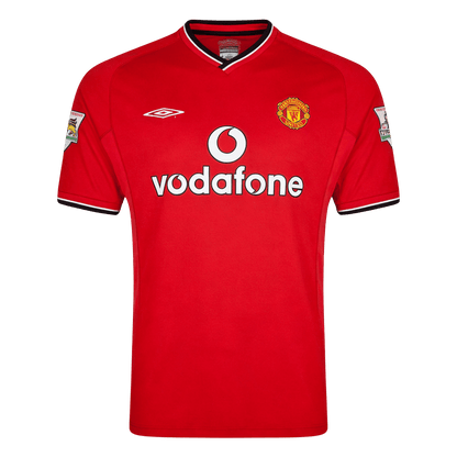 Pánske Retro Futbalový Dres Manchester United Domáci 2000/02