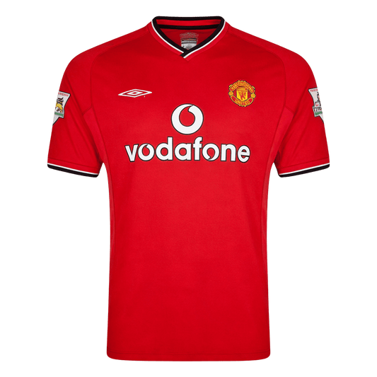 Pánske Retro Futbalový Dres Manchester United Domáci 2000/02