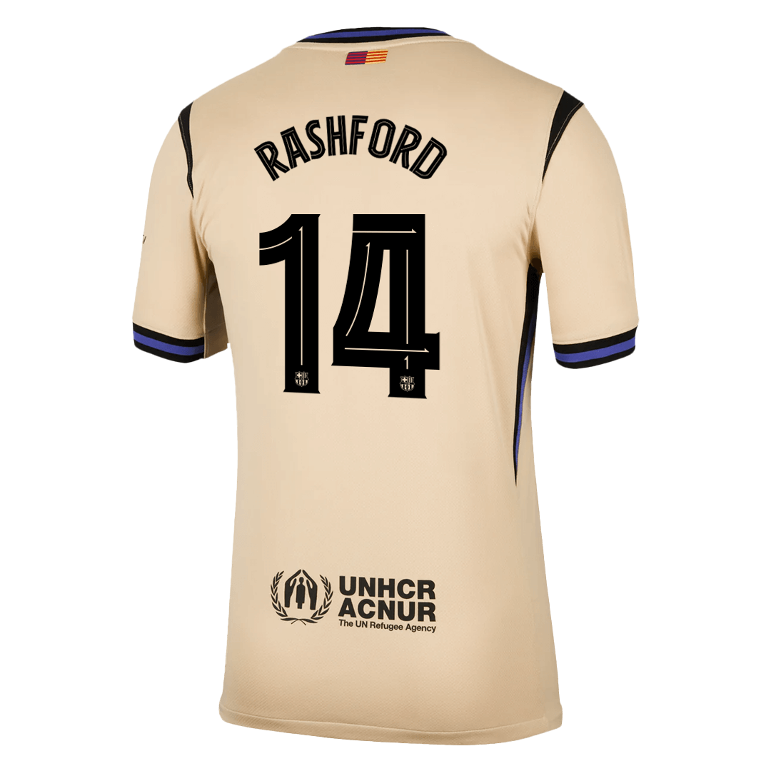 Barcelona pánsky vonkajší futbalový dres 2025/26 UCL - RASHFORD #14