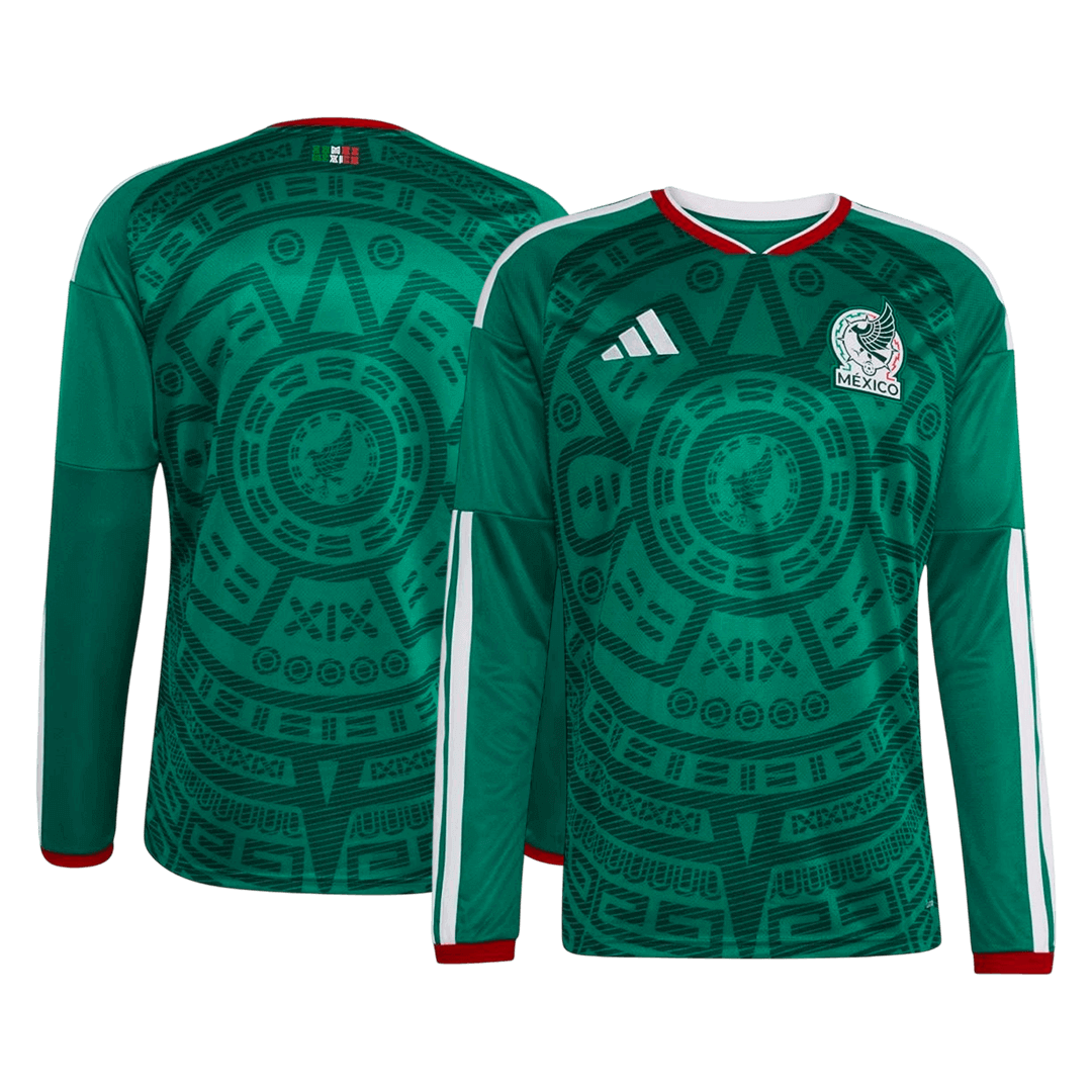 Mexiko pánsky domáci futbalový dres s dlhými rukávmi MS 2026