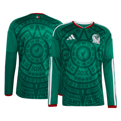 Mexiko pánsky domáci futbalový dres s dlhými rukávmi MS 2026