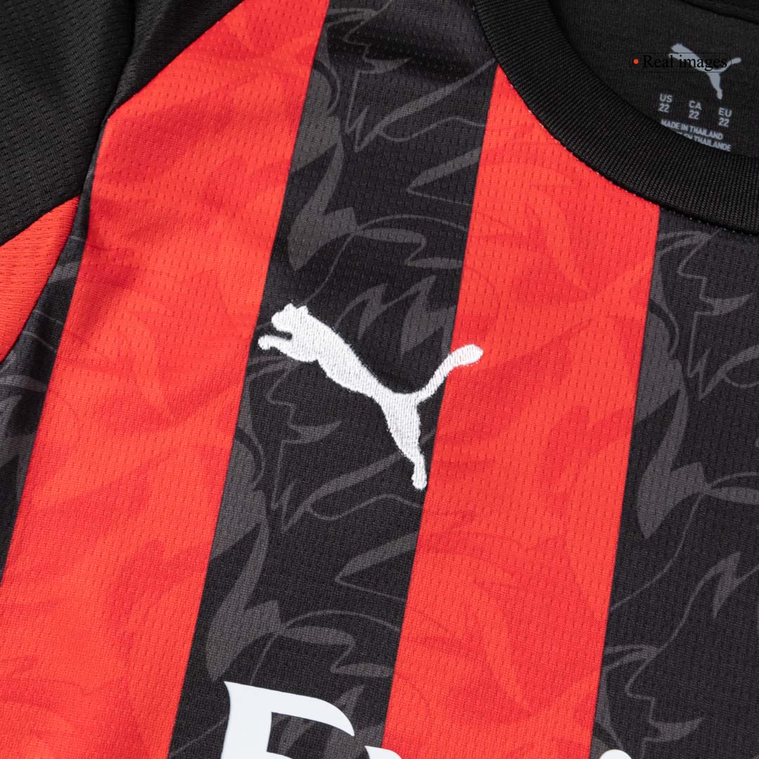 Detské Futbalový komplet AC Miláno Domáci 2025/26