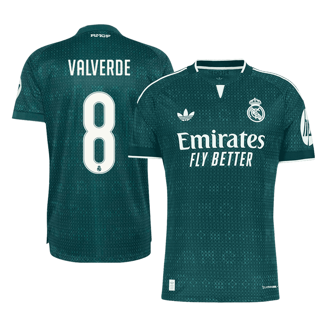Real Madrid pánsky vonkajší futbalový dres 2026/27 – VALVERDE #8 [hráčska verzia]