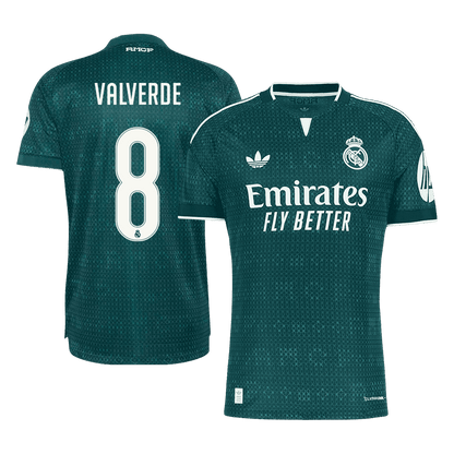 Real Madrid pánsky vonkajší futbalový dres 2026/27 – VALVERDE #8 [hráčska verzia]