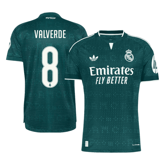 Real Madrid pánsky vonkajší futbalový dres 2026/27 – VALVERDE #8 [hráčska verzia]