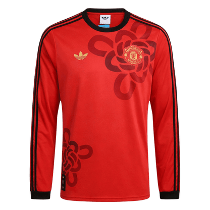 Manchester United pánsky futbalový dres s dlhými rukávmi 2025/26