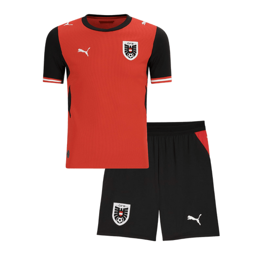 Rakúsko detská domáca futbalová súprava MS 2026