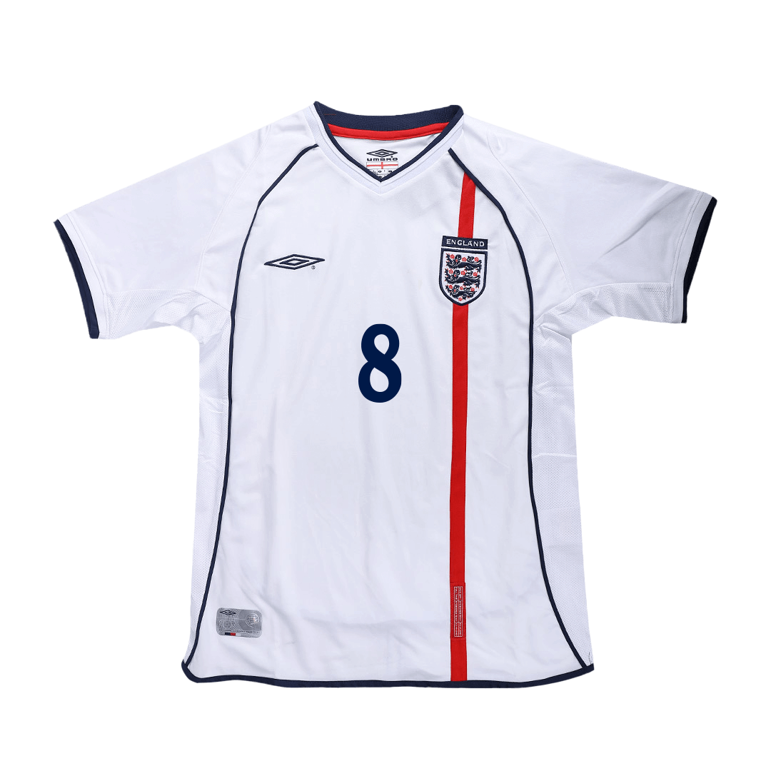 Anglicko pánsky domáci retro futbalový dres 2002 - SCHOLES #8