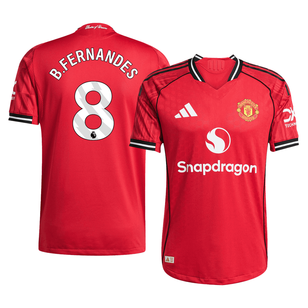 Manchester United pánsky domáci futbalový dres 2025/26 - B.FERNANDES #8 [hráčska verzia]
