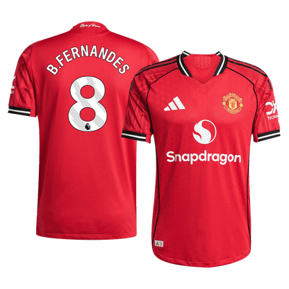 Manchester United pánsky domáci futbalový dres 2025/26 - B.FERNANDES #8 [hráčska verzia]