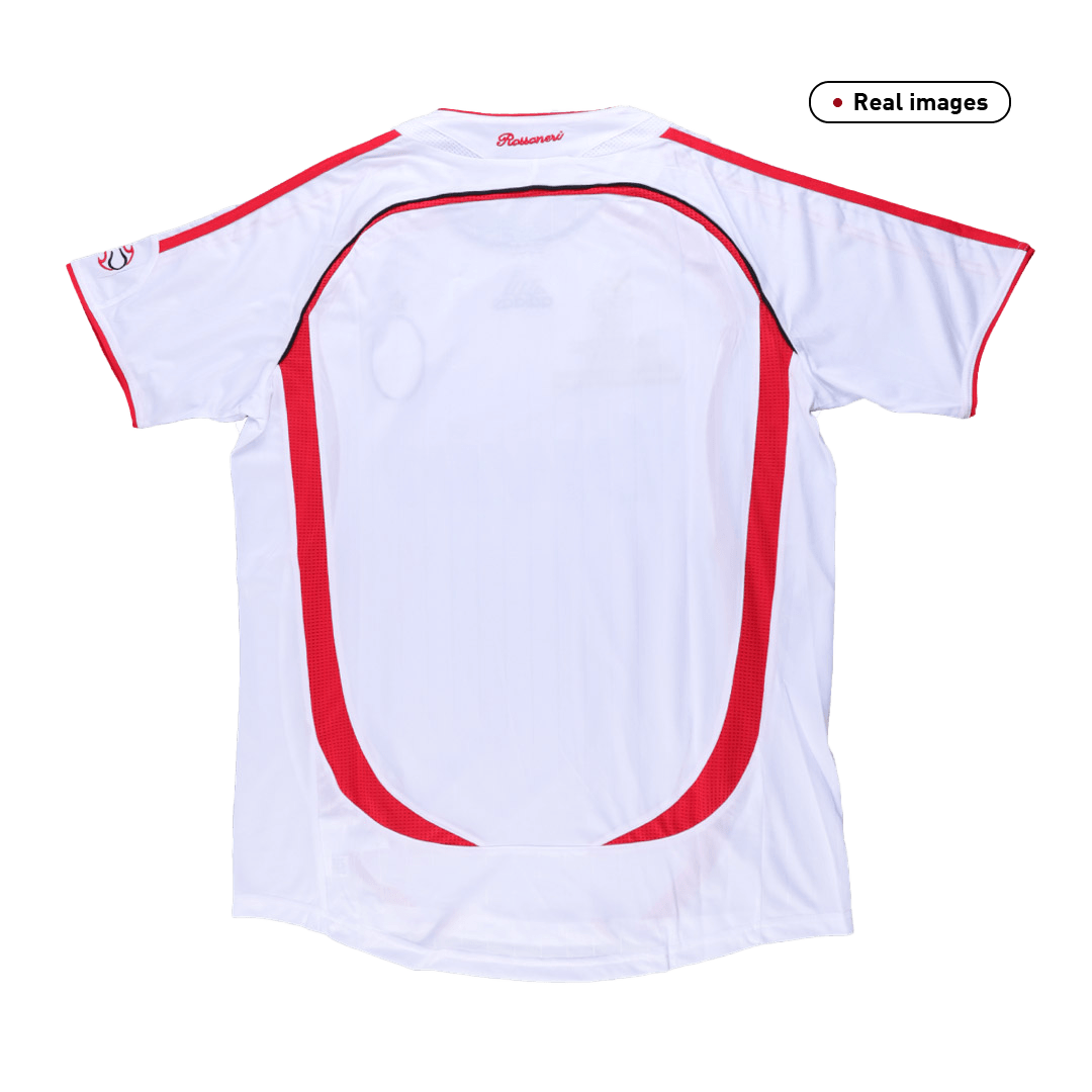 Pánske Retro Futbalový Dres AC Miláno Vonkajší 2006/07 UCL